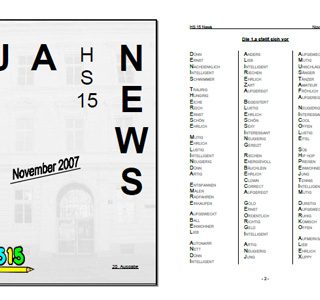 News November 2007